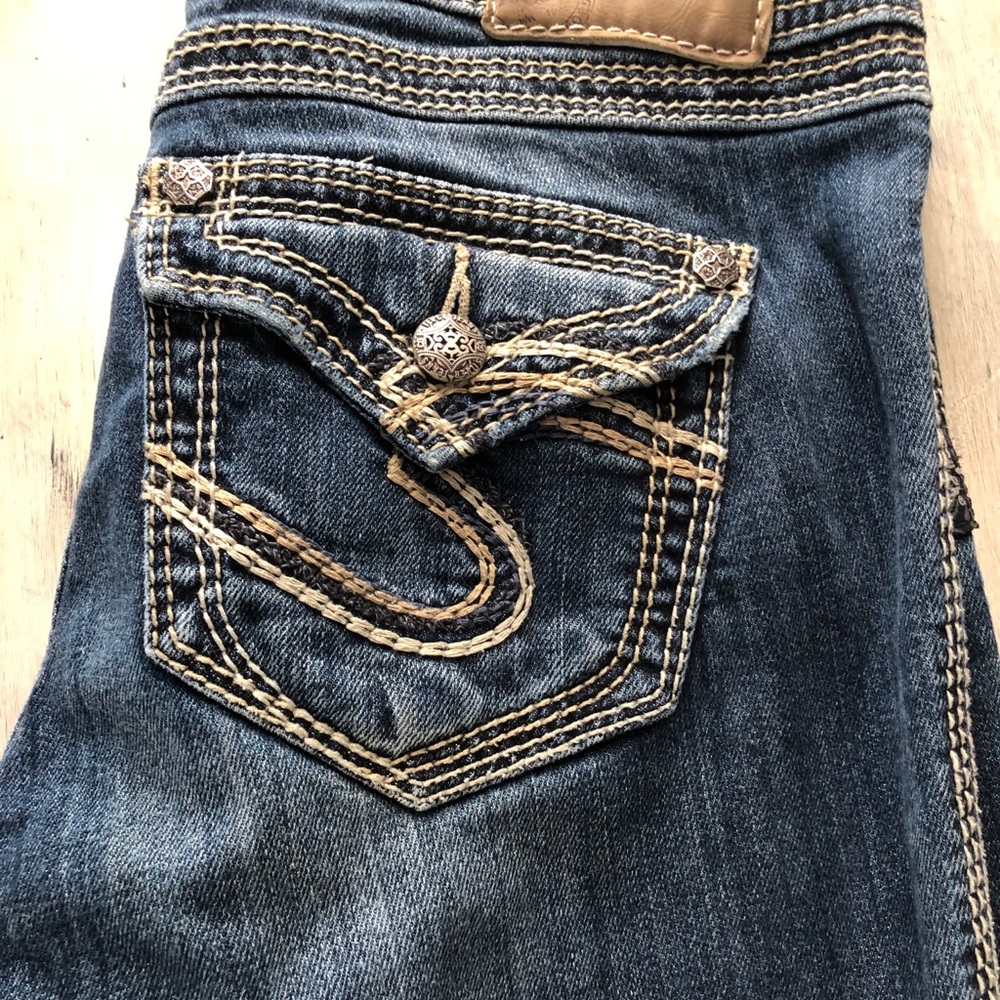Silver Suki Jeans